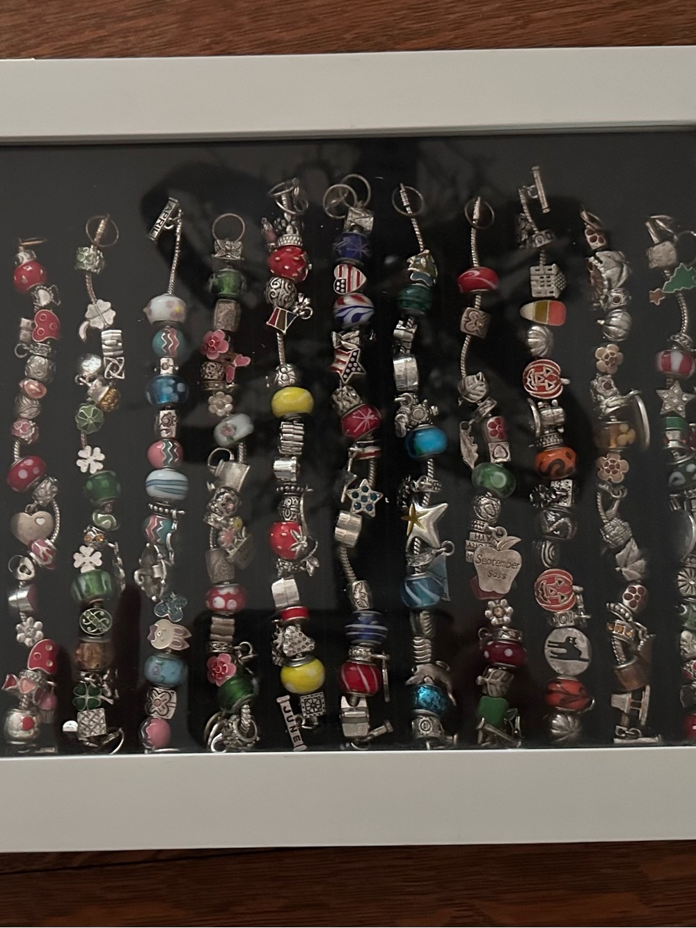 Willabee & Ward 12 Month Charm Bracelet Set in Original Box (from Danbury Mint)